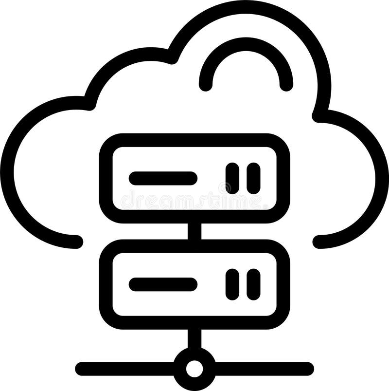 Python宿主矢量图图标 库存例证