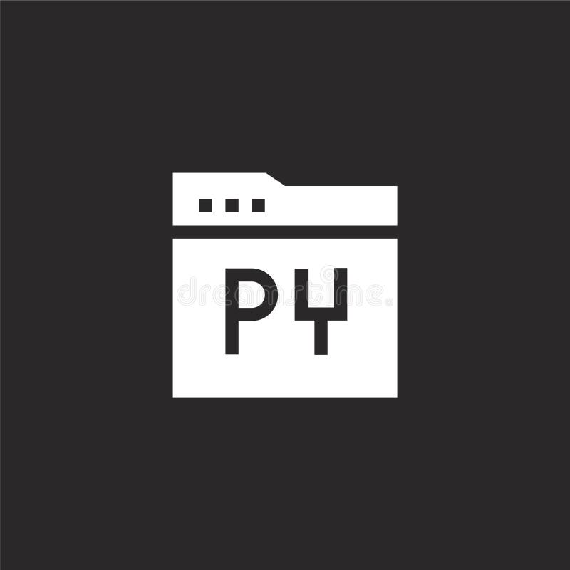 Python象 网站设计和机动性的，应用程序发展被填装的Python象 从被填装的大搜集数据的Python象 向量例证