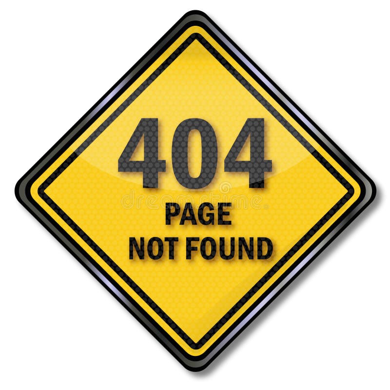 Página de la muestra 404 del ordenador no encontrada stock de ilustración Página de la muestra 404 del ordenador no encontrada stock de ilustración