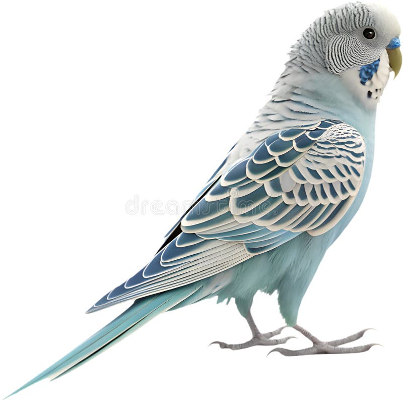 Pájaro Bugerigar brillante con colores vivos que muestran un encanto único. libre illustration