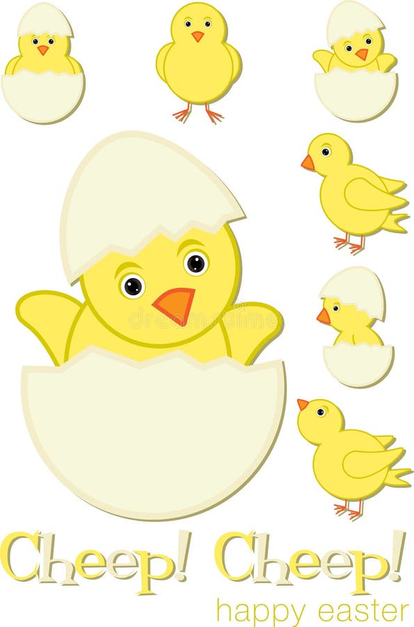 Feliz Páscoa! ilustração royalty free