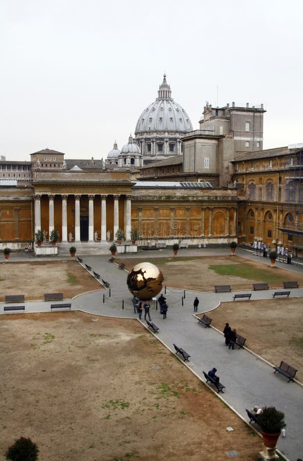 Pátio da Pinha imagem de stock