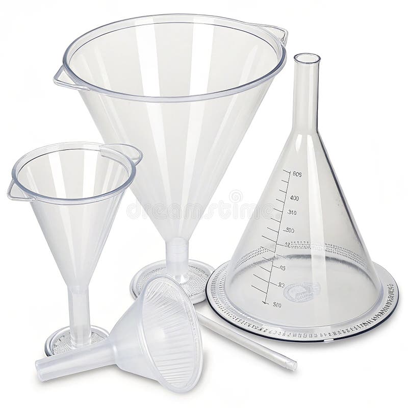 Pâlnie de bucătărie din material plastic PNG stock illustration