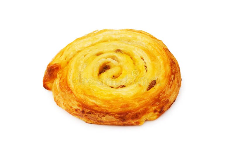Pâtisserie danoise fraîche d'isolement image libre de droits Pâtisserie danoise fraîche d'isolement image libre de droits