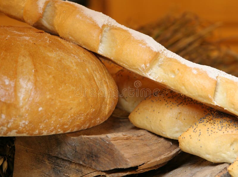 Pão fotografia de stock