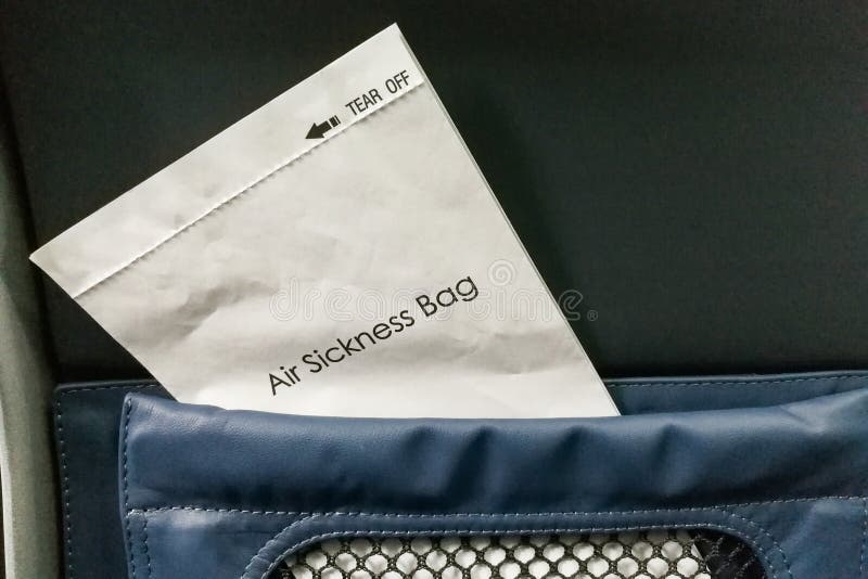 Påse för luftsjukdom som stoppas bak flygplanplatsfacket fotografering för bildbyråer Påse för luftsjukdom som stoppas bak flygplanplatsfacket fotografering för bildbyråer