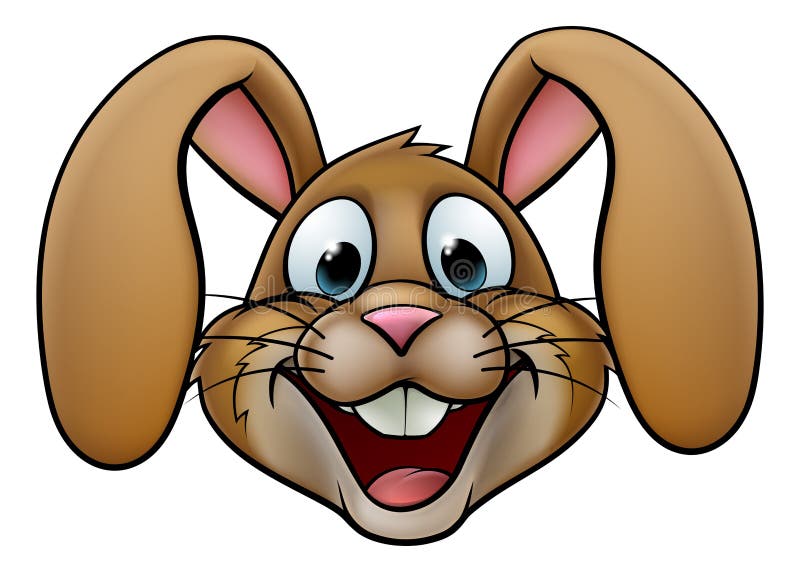 Påskkaninkanin stock illustrationer