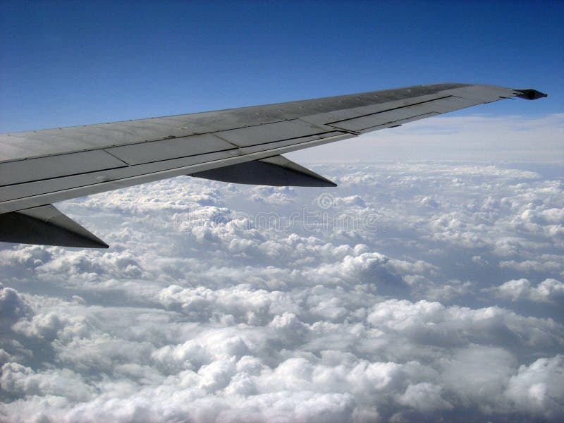 Påskynda av ett flygplan royaltyfri fotografi Påskynda av ett flygplan royaltyfri fotografi