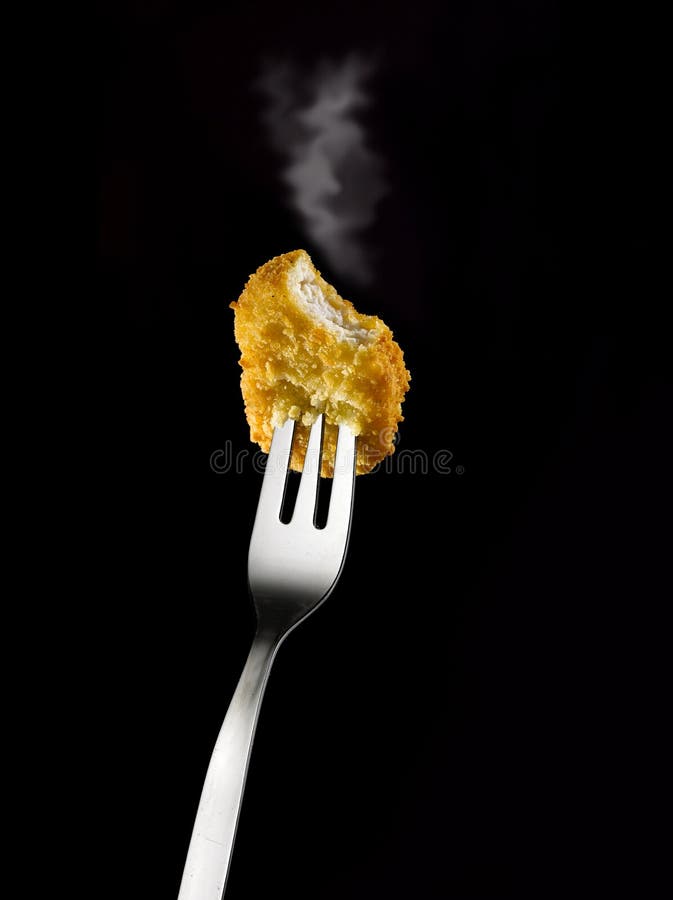 Pépite de poulet photo stock Pépite de poulet photo stock