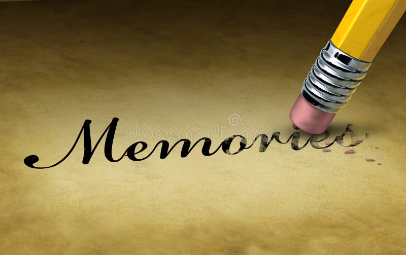 Pérdida de memoria ilustración del vector Pérdida de memoria ilustración del vector