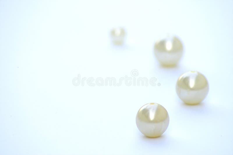 Pérolas imagem de stock
