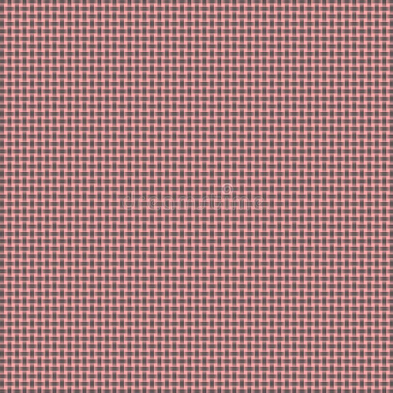 Pêssego e Gray Woven Basketweave Background ilustração do vetor Pêssego e Gray Woven Basketweave Background ilustração do vetor