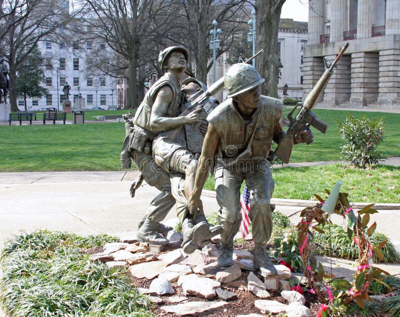 Pólnocna Karolina wojna w wietnamie pomnik