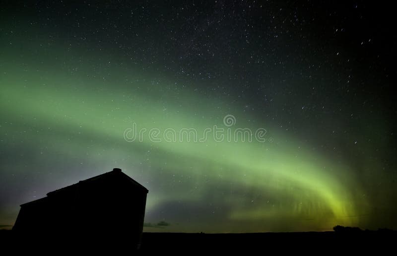Północni Światła Saskatchewan Kanada fotografia stock Północni Światła Saskatchewan Kanada fotografia stock