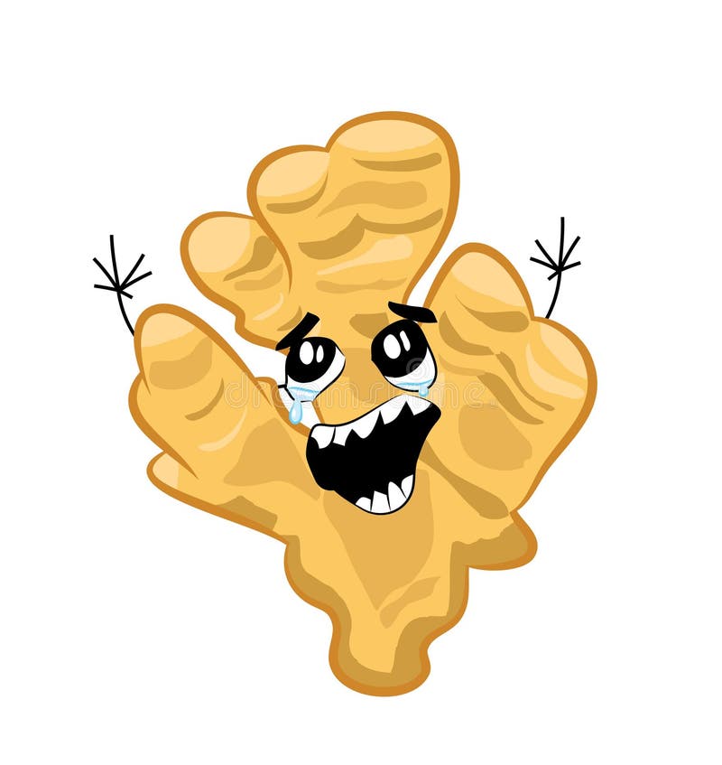 Vector cartoon illustration of crying internet meme of melting butter . With simplisized raised hands. Isolated in the white background. Vector cartoon illustration of crying internet meme of melting butter . With simplisized raised hands. Isolated in the white background.