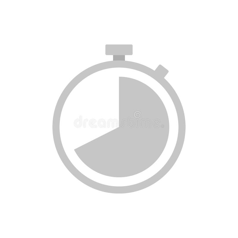 Płaski ikony stopwatch ilustracja wektor Płaski ikony stopwatch ilustracja wektor