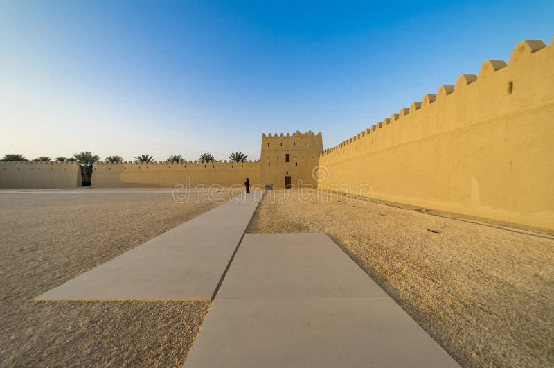 Qasr Al Muwaiji, Palace Court, Al Ain, Jan.2018