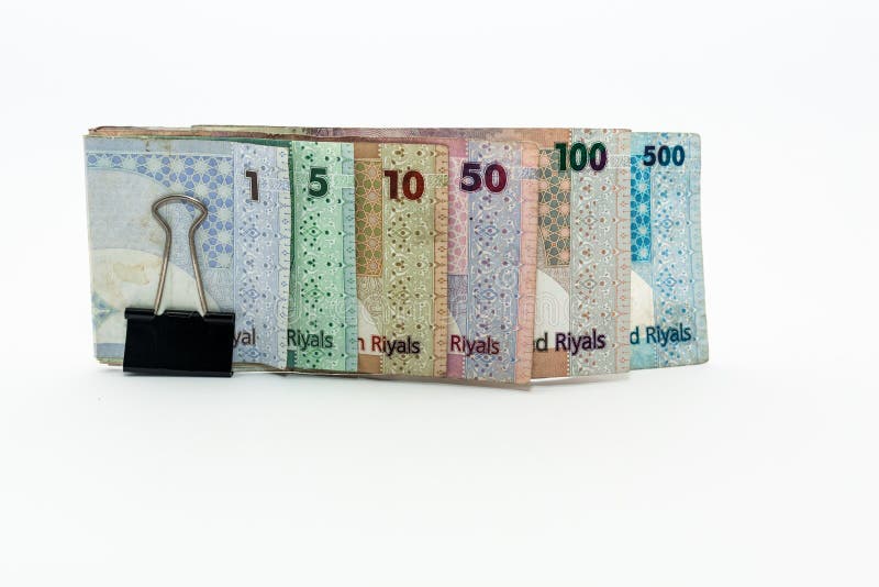 Qatar currencies Hundred Riyal, five hundred riyal, hundred riyal,fifty riyal, ten riyal, five riyal and one riyal stock images Qatar currencies Hundred Riyal, five hundred riyal, hundred riyal,fifty riyal, ten riyal, five riyal and one riyal stock images