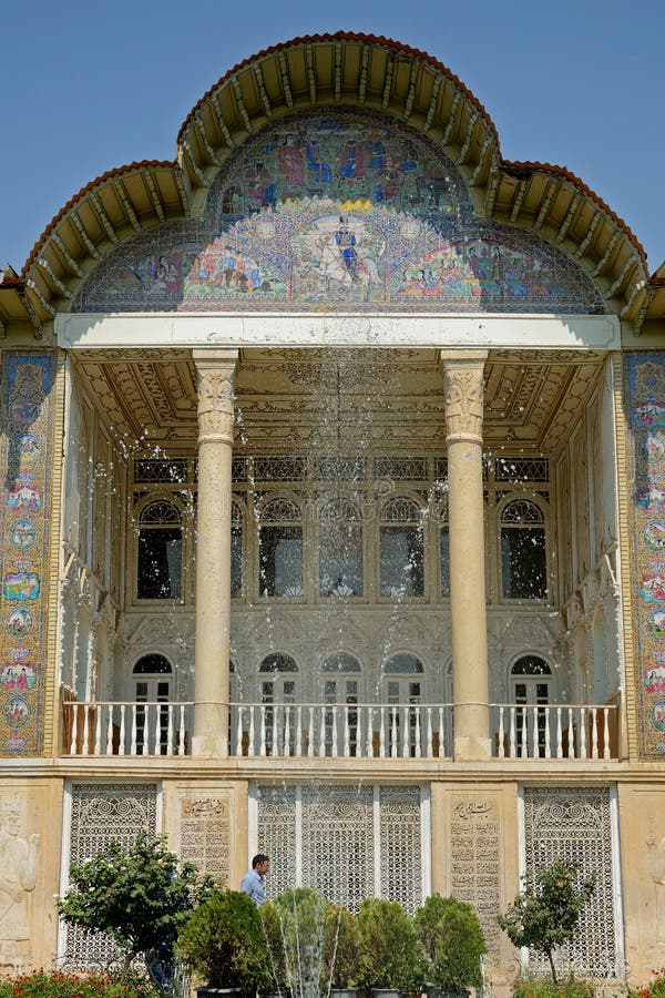 Qavam House at Eram Garden in Shiraz.Iran Editorial Photography Image