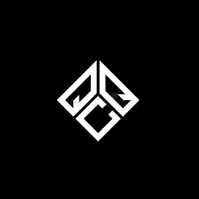 QCQ Letter Logo Design on Black Background. QCQ Creative Initials ...