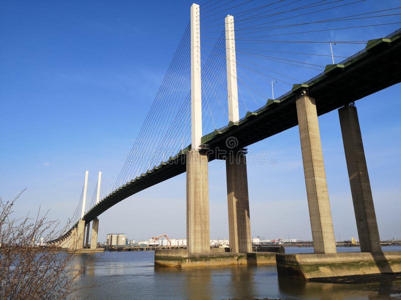 QEII Bridge Dartford Kent UK Stock Image Image of kingdom, bridge
