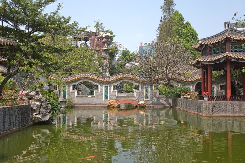 Qinghui garden bridge