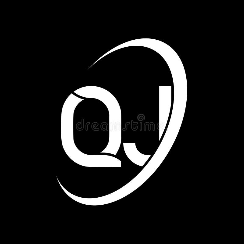 QJ Logo. Q J Design. White QJ Letter. QJ/Q J Letter Logo Design Stock ...