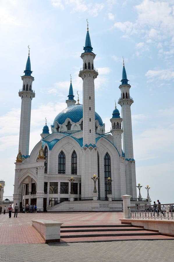 Qolsharif Mosque. Russia, Kazan Stock Photo Image of mosque