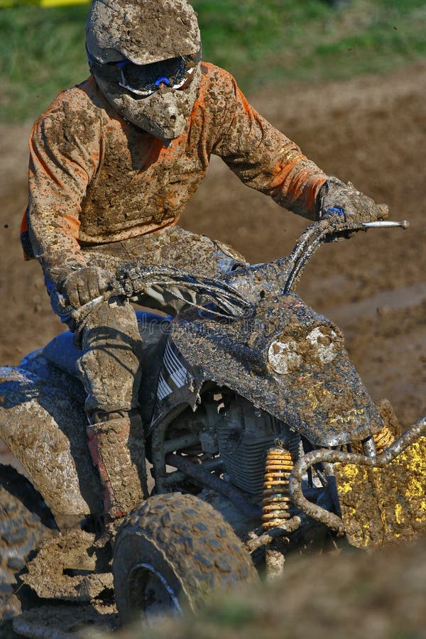 Quad bike race stock photo. Image of bikes, dirt, sport 18085252