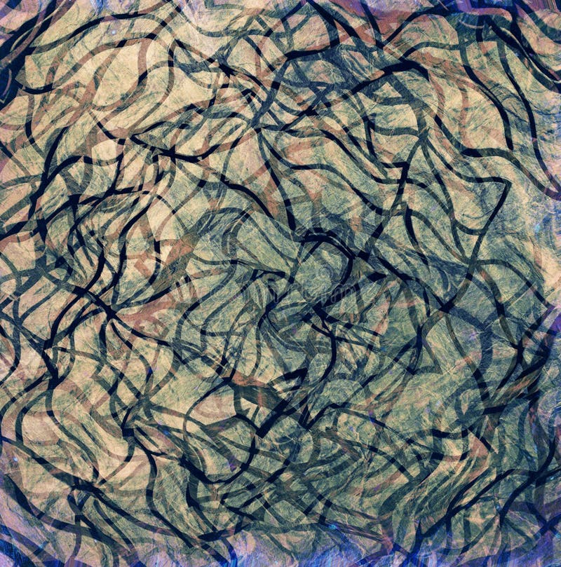 Quadrati astratti di lerciume illustrazione di stock Quadrati astratti di lerciume illustrazione di stock