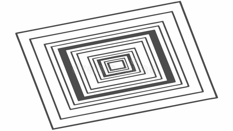 Quadratini idrografici campione vettoriale Illusione ottica Disegno vettoriale Generativo AI royalty illustrazione gratis