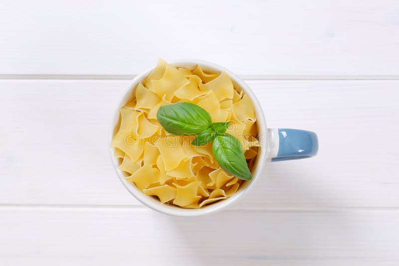 Quadretti Square Shaped Pasta Background Stock Photo Image of