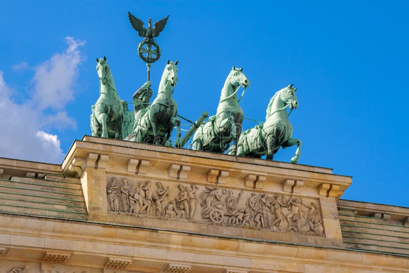 Quadriga statue. Berlin, Germany