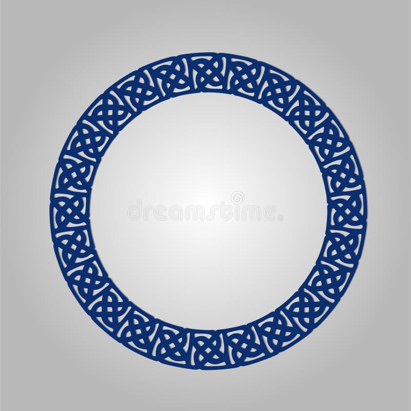 Quadro abstrato com redemoinhos, ornamento do círculo do vetor, quadro do vintage Pode ser usado lasercutting ilustração stock Quadro abstrato com redemoinhos, ornamento do círculo do vetor, quadro do vintage Pode ser usado lasercutting ilustração stock