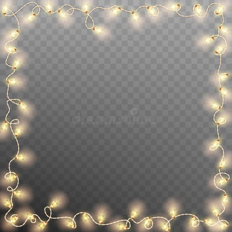 Moldura com grinaldas vintage. EPS 10 ilustração royalty free
