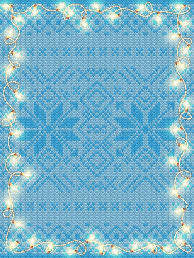 Quadro com festões do vintage Eps 10 ilustração do vetor