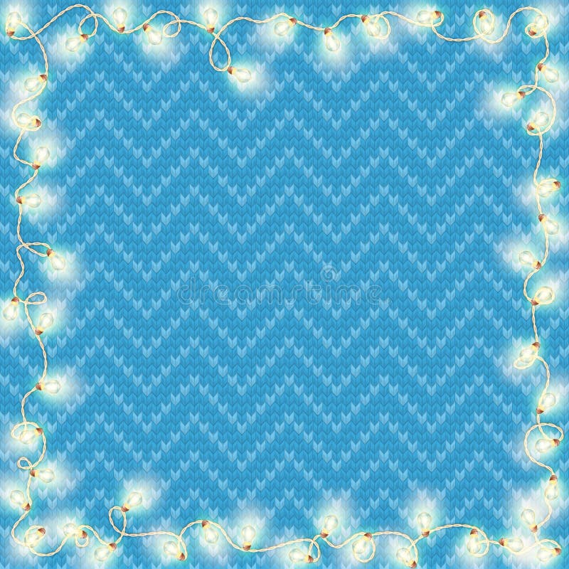 Quadro com festões do vintage Eps 10 ilustração stock
