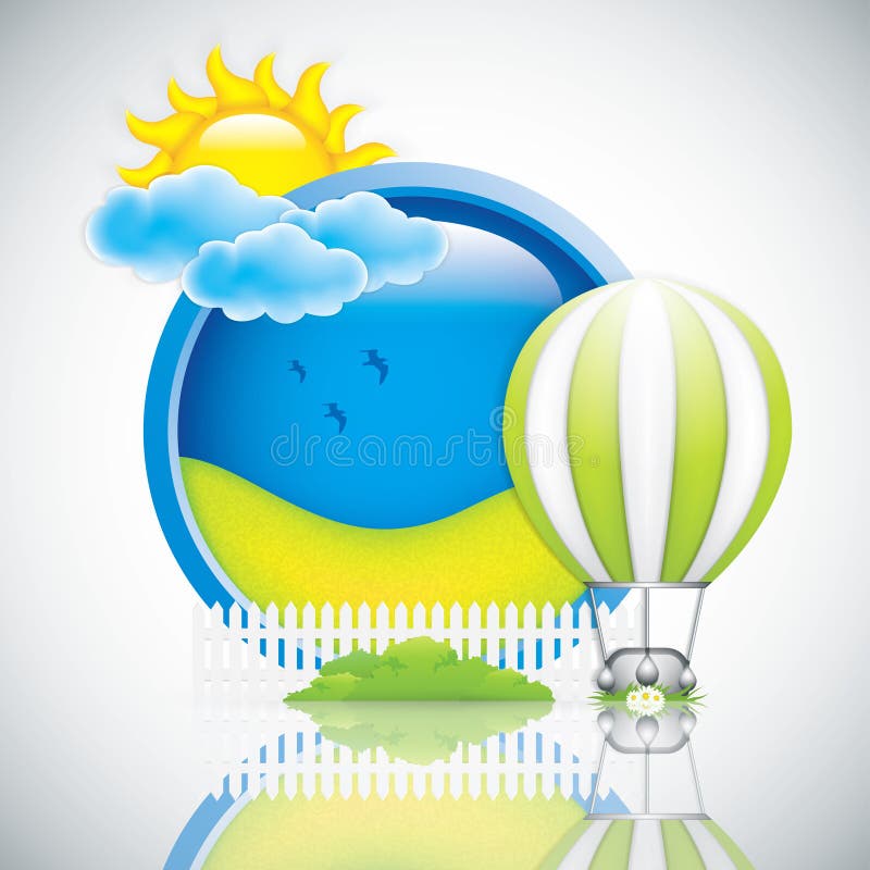 Estrutura de mola ilustração do vetor