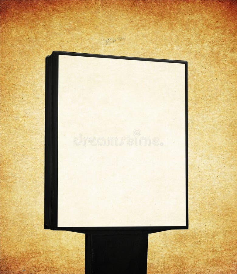 Quadro de avisos em branco sobre o fundo do grunge imagens de stock royalty free Quadro de avisos em branco sobre o fundo do grunge imagens de stock royalty free