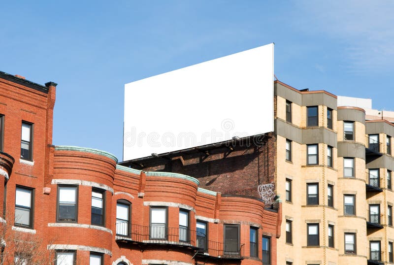 Quadro de avisos na cidade imagens de stock Quadro de avisos na cidade imagens de stock