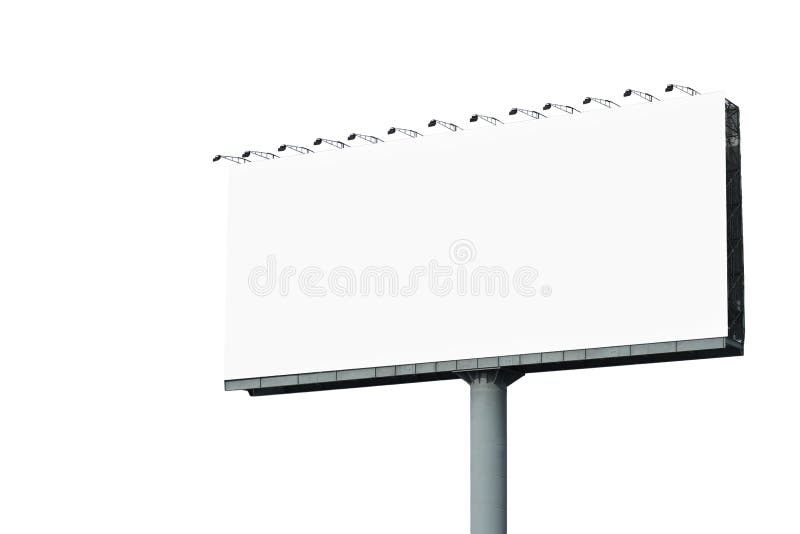 Quadro de avisos vazio para a propaganda isolada no branco imagem de stock Quadro de avisos vazio para a propaganda isolada no branco imagem de stock