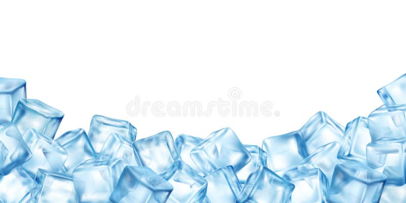 Quadro de blocos de gelo