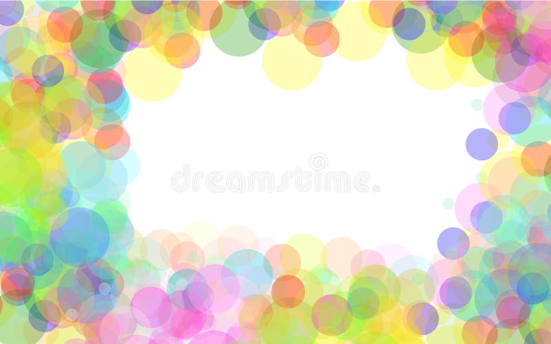 Quadro de pontos claros bonitos brilhantes abstratos transparentes coloridos com efeito do bokeh com o brilho da luz situado ao r ilustração do vetor Quadro de pontos claros bonitos brilhantes abstratos transparentes coloridos com efeito do bokeh com o brilho da luz situado ao r ilustração do vetor