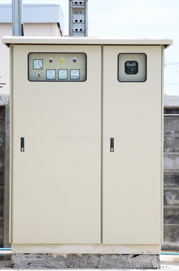 Quadro di distribuzione principale immagini stock libere da diritti Quadro di distribuzione principale immagini stock libere da diritti