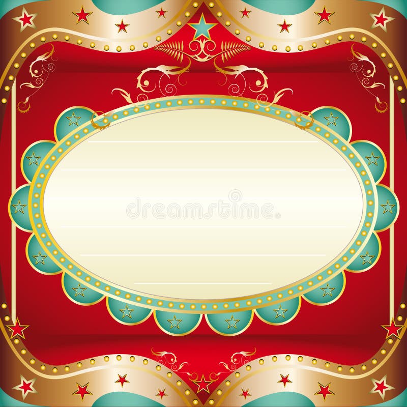 Moldura quadrada barroca ilustração royalty free