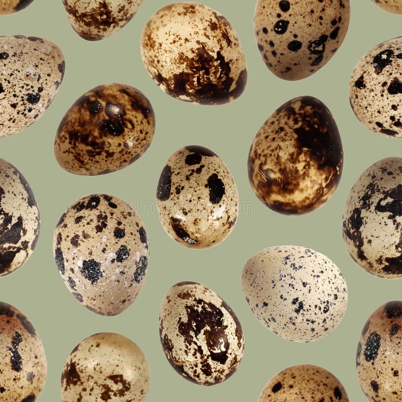 Quail eggs bird food kitchen photo seamless pattern texture craft background royalty free stock image