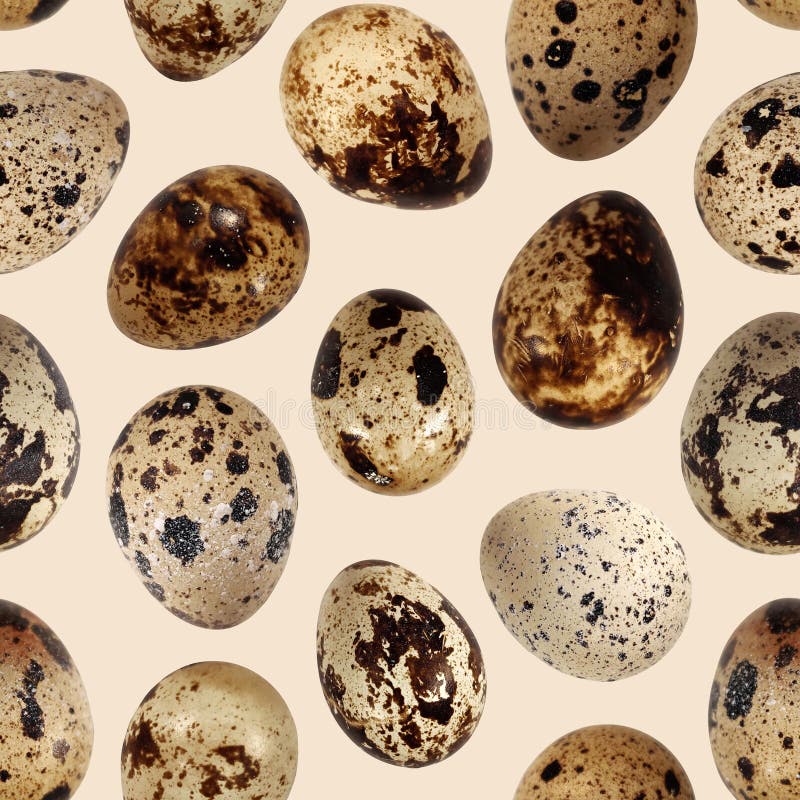 Quail eggs bird food kitchen photo seamless pattern texture craft background stock images