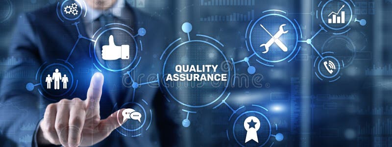 Quality Assurance ISO DIN Service Guarantee Standard Retail Concept ...