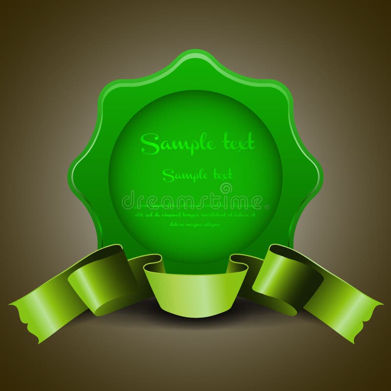 Quality Assurance Label Template Stock Vector Illustration of premium