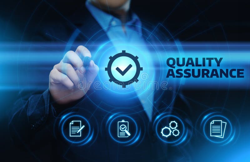 Quality Assurance Service Guarantee Standard Internet Business Technology  Concept Stock Photo - Image of industry, assured: 118756764